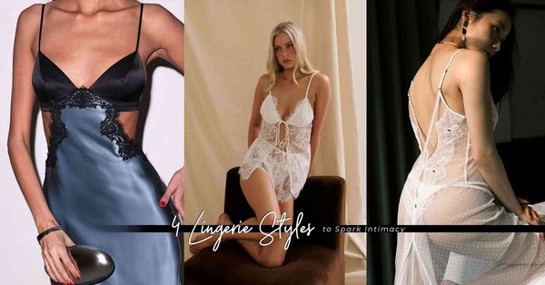 內衣的冬日戀曲：從經典不敗的黑色蕾絲到透視單品，4大風格讓感情升溫！