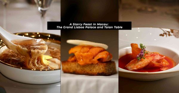 御花園與泰安門星級四手盛宴:百花梅菜釀關東遼參、海膽配棕黃油...