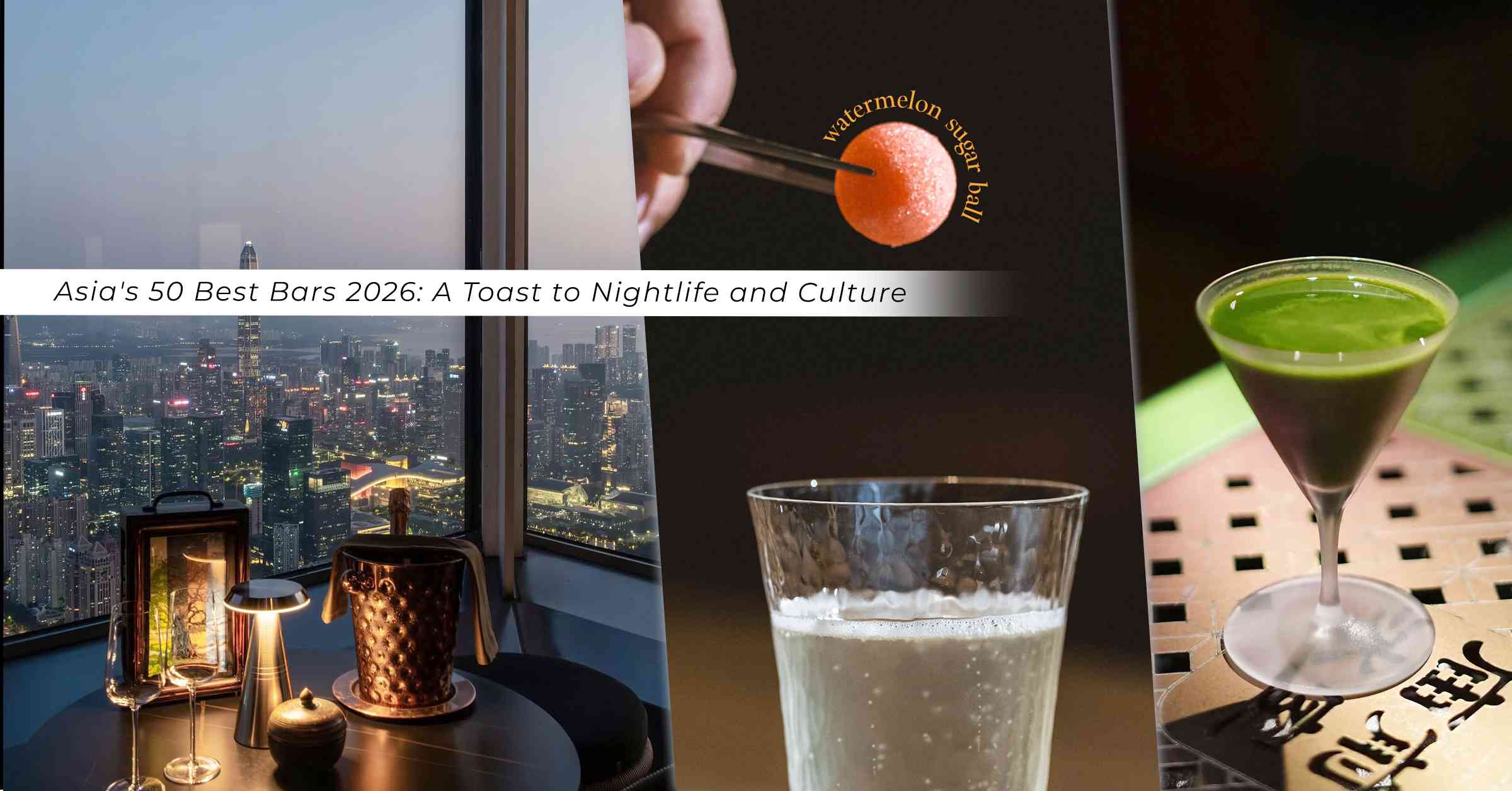 「亞洲 50 最佳酒吧」揭曉！Hope & Sesame 奪冠、Bar Leone 排名第三、香港7間酒吧上榜