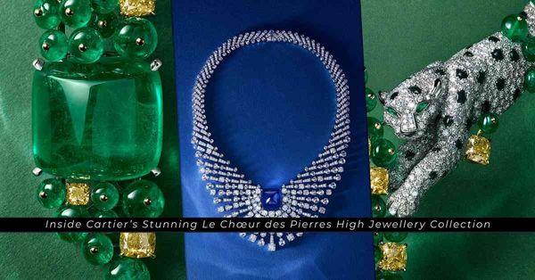 41克拉藍寶石的極致工藝：Cartier《Le Chœur des Pierres》高級珠寶系列第二篇章，詠嘆大自然的無上讚歌