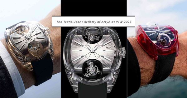 ＷＷ2026｜獨立鐘錶品牌 ArtyA：挑戰莫桑石切割的極限工藝
