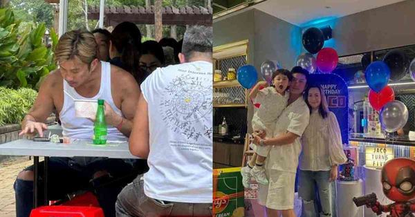 名人婚姻 │ 48歲視帝陳山聰屢傳婚變，馬來西亞街邊食飯頹Look被野生捕獲
