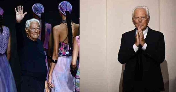 名人逝世 │ 傳奇大師Giorgio Armani逝世享年91歲：6月因病首度缺席米蘭時裝周