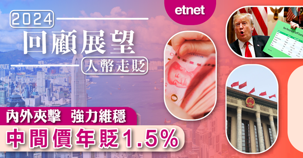 回顧展望－人幣走貶 | 內外夾擊，強力維穩，中間價年貶1.5%