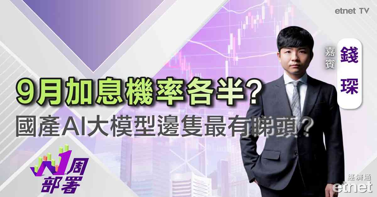 一周部署 | 錢琛：美加息預期升溫長息向上？港股AI概念股點部署！國產大模型性價比大比拼邊隻有前景？（有片）