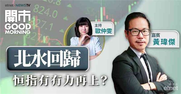 黃瑋傑料恒指反彈未完，初步目標看22730點