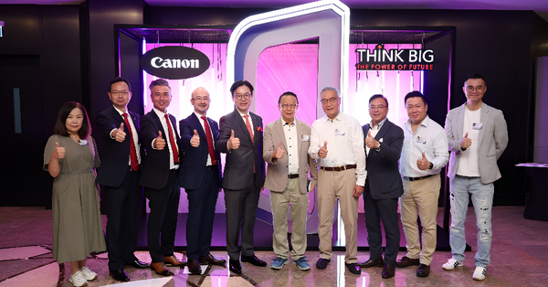 佳能商務方案及產品展覧「THINK BIG – The Power of Future」以科技描繪未來商業藍圖