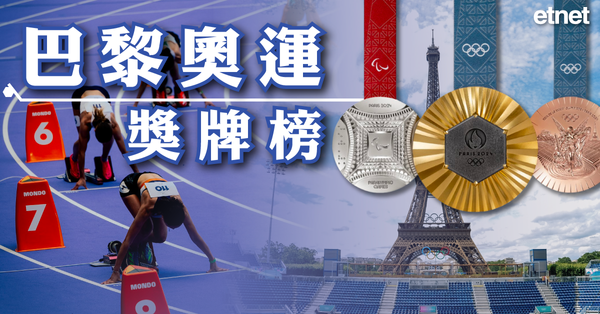 巴黎奧運 | 2024巴黎奧運獎牌榜-7月29日