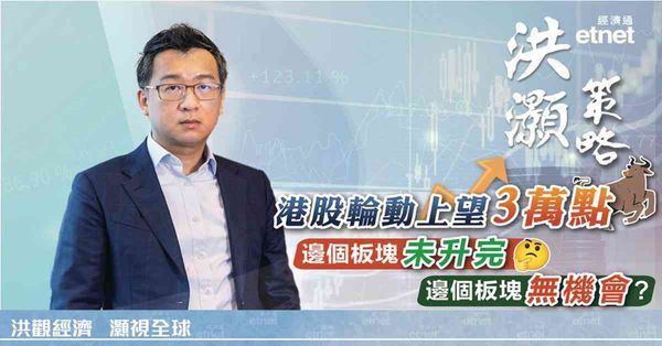 洪灝專訪｜港股板塊輪動上望3萬點，看好價值股機會（有片）