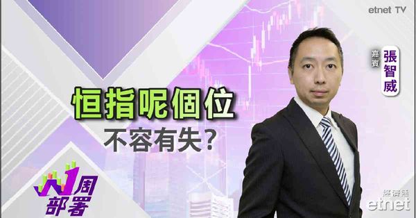 一周部署 | 張智威：港股呢個位不容有失？恒指恐回至此水平... 