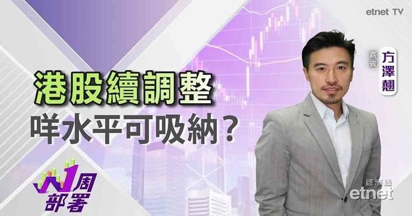 一周部署 | 方澤翹：恒指此水平支持力度大！生科股下周有望反彈？