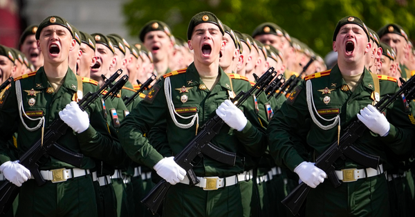 俄羅斯在莫斯科紅場舉行閱兵式，紀念衛國戰爭勝利79周年