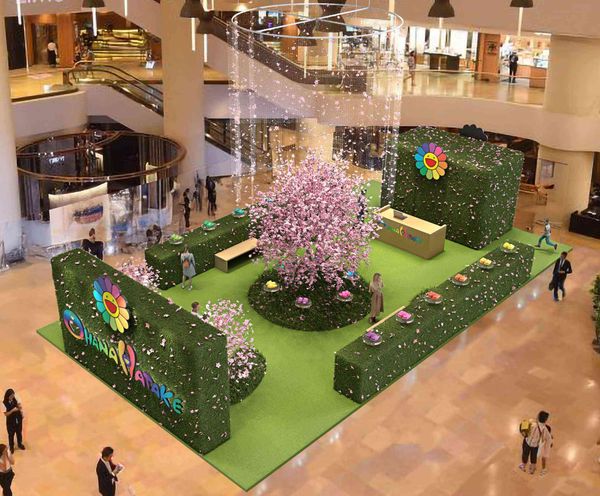 金鐘太古廣場｜盛夏綻放！太古廣場化身花海田園「Field of Flowers」 呈獻全港首個村上隆Ohana Hatake期間限定店