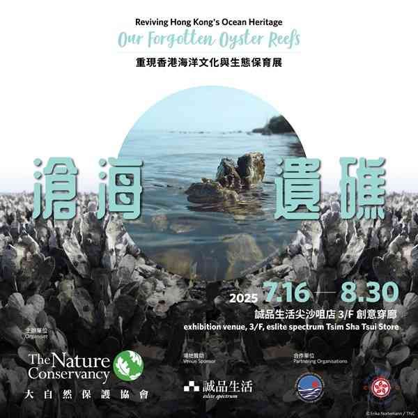 Eslite spectrum Tsim Sha Tsui Store | National Ecology Day：Reviving Hong Kong’s Ocean Heritage: Our Forgotten Oyster Reefs