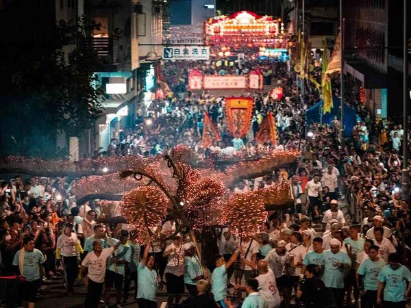 Causeway Bay Tai Hang | Mid-Autumn Festival Extravaganza：Tai Hang Fire Dragon Dance