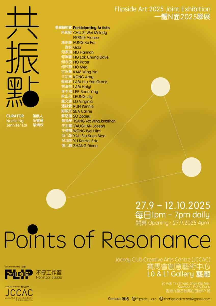 石硤尾賽馬會黑盒劇場｜共振點一體N面2025聯展