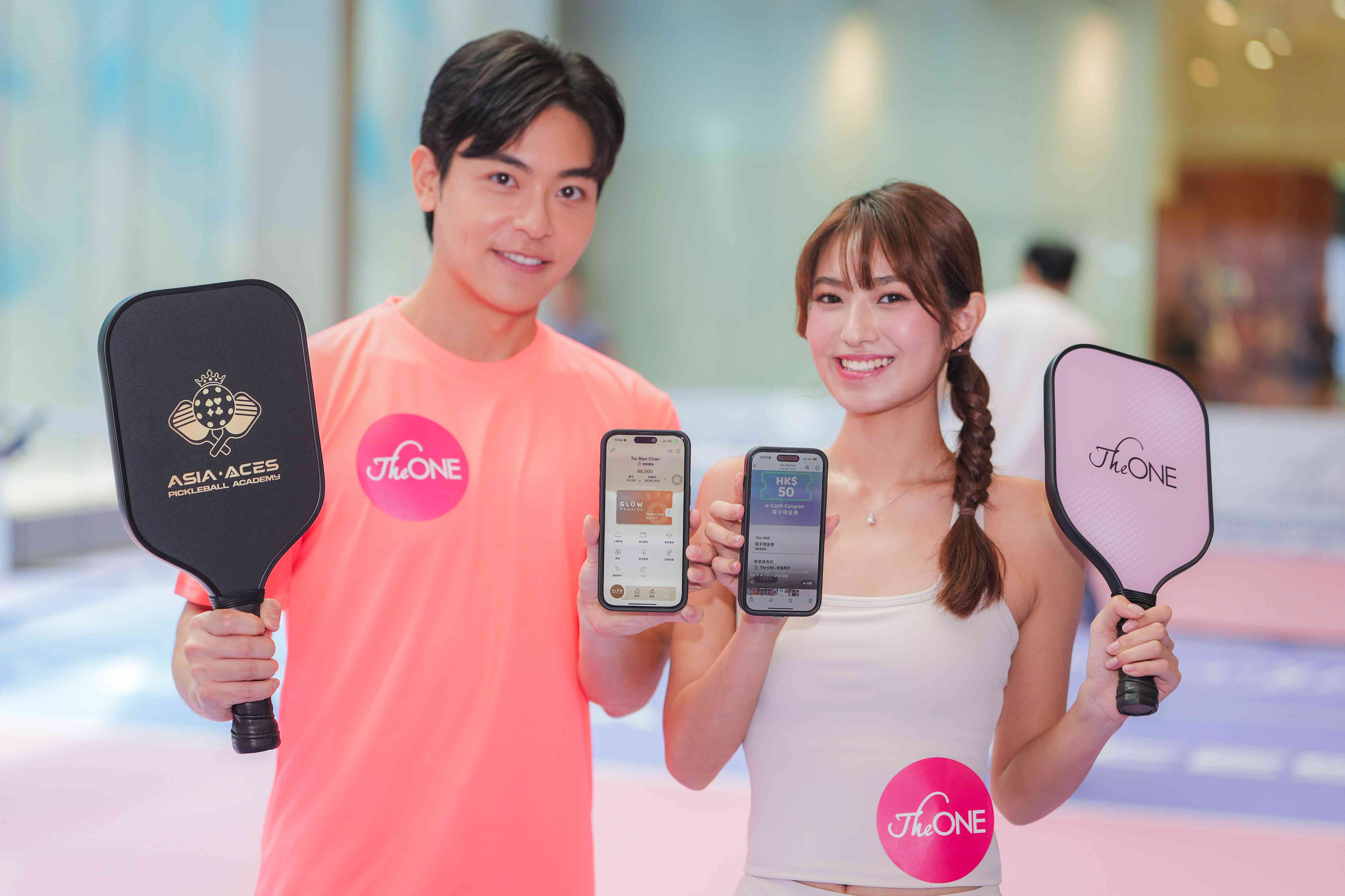 尖沙咀 The ONE｜前网球及现役Pickleball「一姐」陈咏悠领军【The ONE X AAPA Pickleball Power-up!】CHILL型格打卡配置　跨世代闹市体验Pickleball