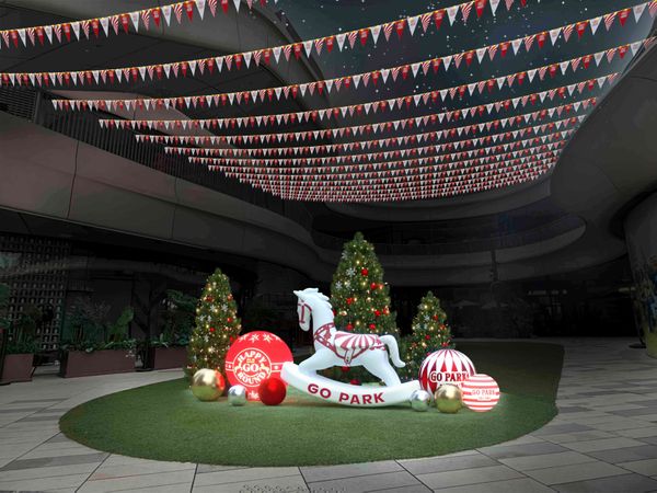 西沙GO PARK｜西沙GO PARK《HAPPY GO ROUND冬日乐园》 首个大型圣诞企划 呈献欧陆风情圣诞庆典
