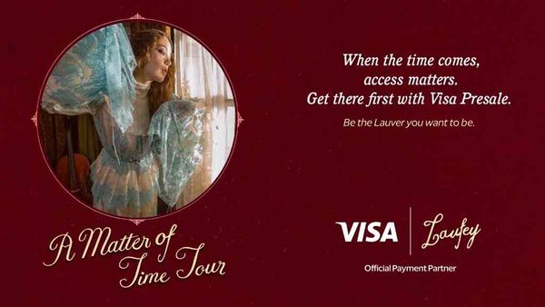亞洲國際博覽館｜Visa 擔任《 Laufey: A Matter of Time Tour》 巡演官方支付夥伴ㅤ與樂迷共享旅遊魅力