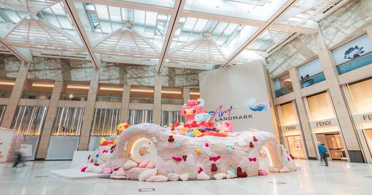 中環置地廣塲｜日本當代藝術家六角彩子於置地廣塲呈獻「THE ISLAND - ONIGASHIMA」