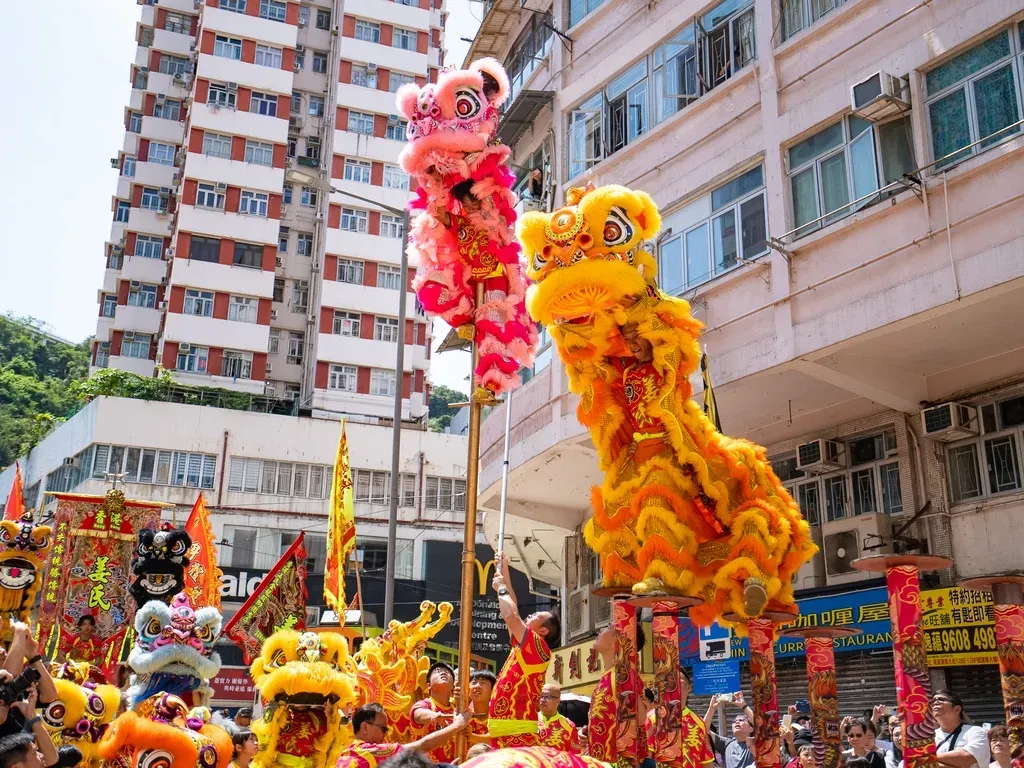 筲箕湾东大街至谭公庙｜「恭祝谭公宝诞」盛会