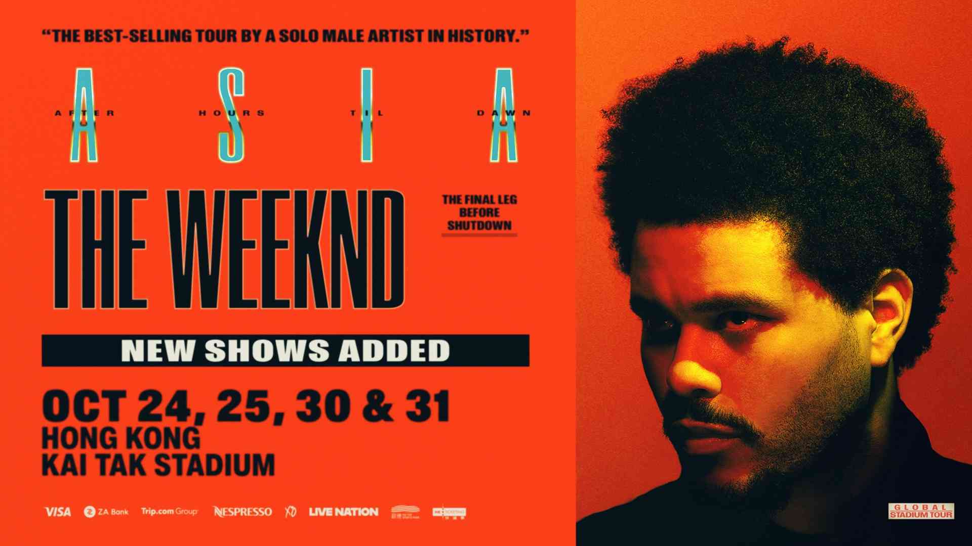 启德主场馆｜The Weeknd: After Hours Til Dawn Tour