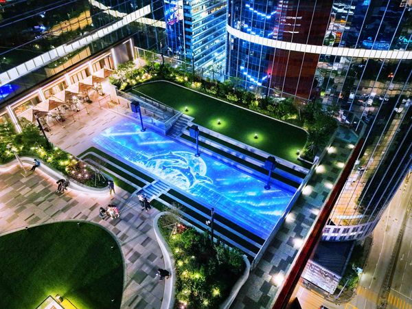 Kowloon Bay MegaBox | MegaBox's 'Mega Sky Mid-Autumn Light and Shadow Feast' Enchants with Two Themed Light Shows Illuminating a 30,000 sq ft Sky Garden