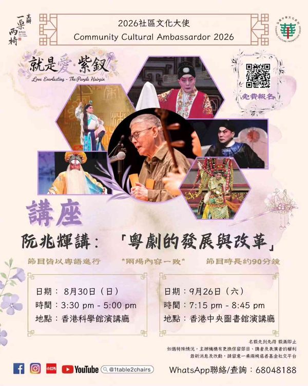 Hong Kong Central Library | [Annual Cultural Ambassador | Free Lecture] Dr. Yuen Siu-fai on: 