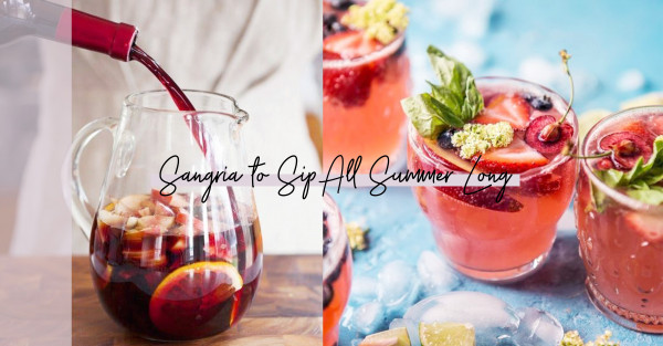 水果加葡萄酒的組合：乾一杯清爽Sangria 