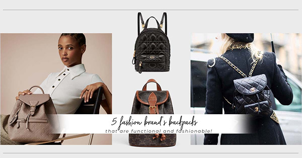 Functional and fashionable！5個必入手的時尚小背包，為整體造型打造隨性優雅感