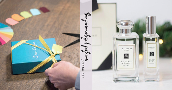 Personalized Gift：從絲帶與刻上名字的香水，從細節讓她／他知道自己是特別的