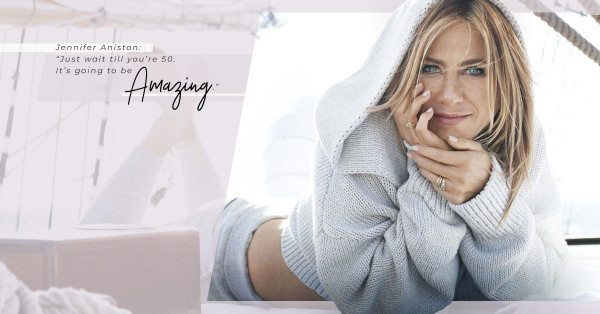 50歲魅力不減，新戲打破Netflix觀看記錄！Jennifer Aniston的50+美麗哲學