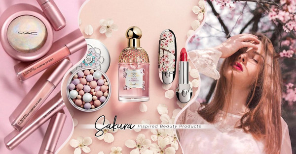 Sakura Bloom：粉嫩櫻花限定妝品集合！讓妝容、肌膚時刻散發春日氣息