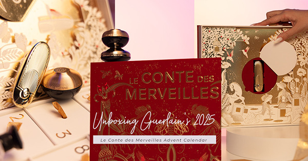 開箱Guerlain 2025 聖誕倒數月曆:紙藝大師操刀的...