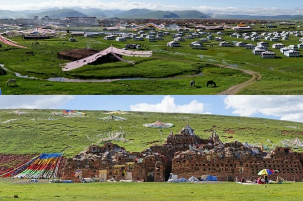 【漫遊青川草原】石渠色須寺和松格瑪尼城