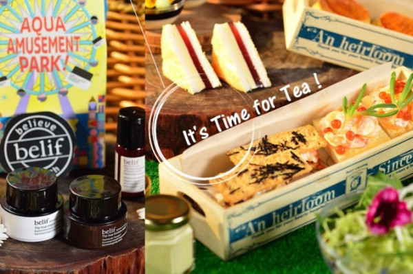 Belif推限定下午茶，在花園享受美食x護膚的午後時光