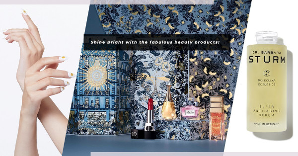 展現由內到外的光芒！Augustinus Bader全新藍鑽精華、經典Dior 30 Montaigne禮品套裝、Gucci Beauty限量版美甲貼紙！
