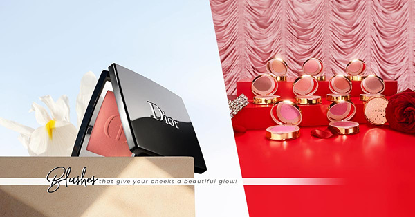 如原生肌般白裏透紅！Chanel、Gucci、Dior胭脂新品，為妝容增添紅潤好氣息！