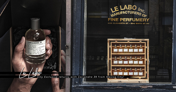 Le Labo城市限定系列回歸！新成員是「芫茜香水」？一年一度限定，入手人氣東京、上海、柏林香調！