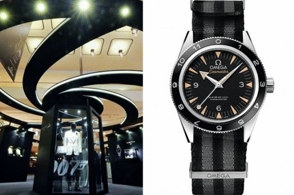 戴海馬智破鬼影帝國 Omega Spectre Seamaster 300m