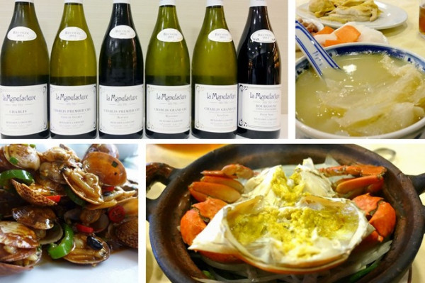 澳門粵菜配Chablis