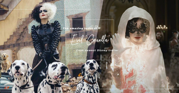 迪士尼惡女現身！從追尋夢想到時尚女魔頭，《黑白魔后》Cruella的成魔故事！