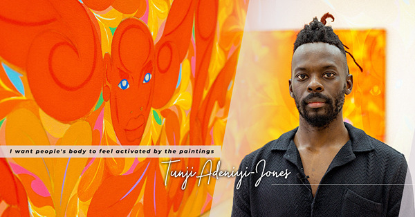 專訪藝術家Tunji Adeniyi-Jones：從身體、顏色、線條，跨越文化、語言的邊界