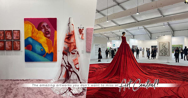 Art Central 2024：紅色禮服下的表演、全新NEO展區充滿啟發及衝擊的畫廊與作品！