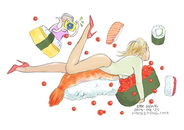 Tony說的「女體盛」