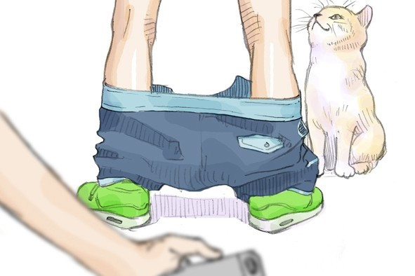 輝輝說的「含羞答答試身室」