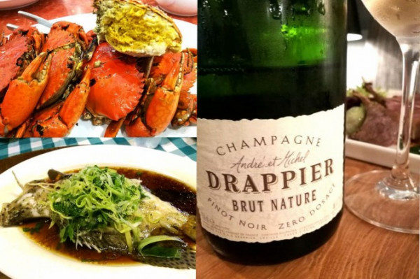 食海鮮不一定配白酒！超乾香檳配魚蝦蟹