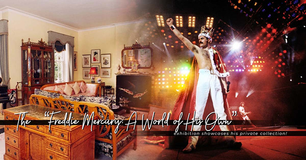 蘇富比呈獻Queen靈魂主唱Freddie Mercury巡迴展與拍賣，公開逾千件私人珍藏！