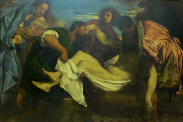 耶穌被安放於墳墓內