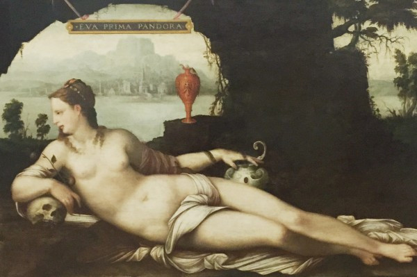 夏娃抑或潘多拉？可能是法國第一幅女性裸體畫